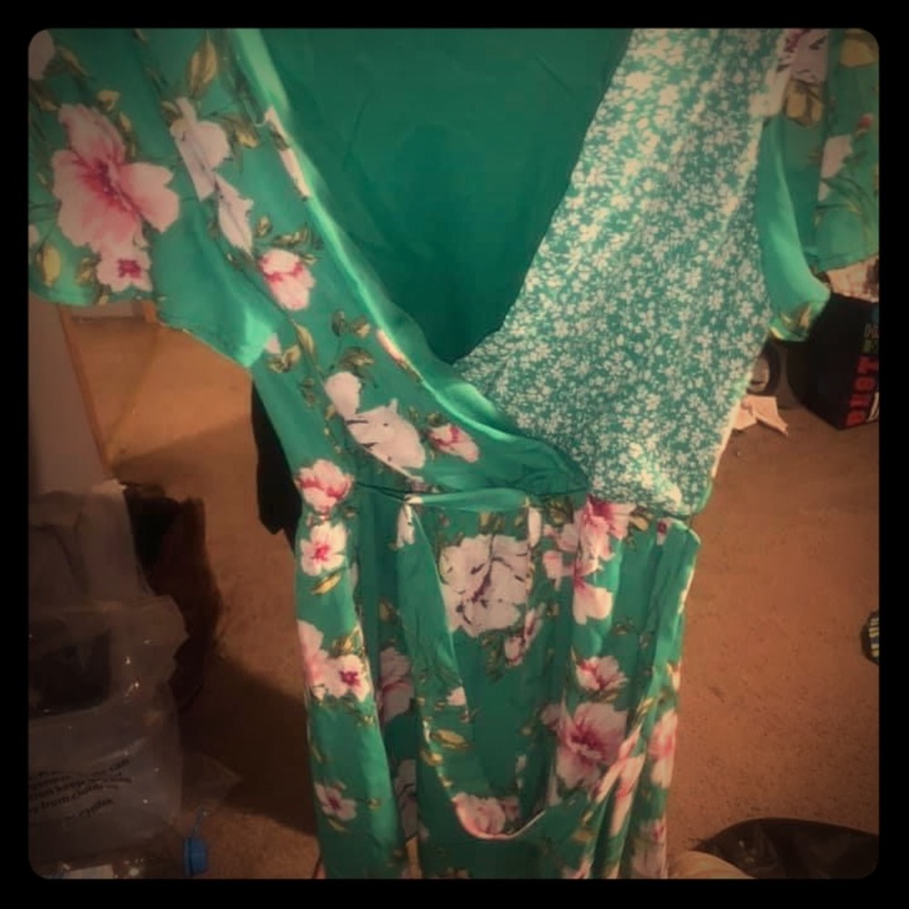 Flowered dress